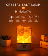 DENIN Crystal Himalayan Salt Lamp