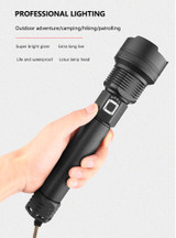 Most powerful led rechargeable tactical flashlight