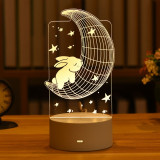 3D Lamp Acrylic LED Night Light