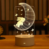 3D Lamp Acrylic LED Night Light