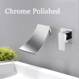 Wall Mount Waterfall Bathroom Faucet