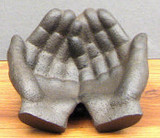 Cast Iron Pair of Hands Dish