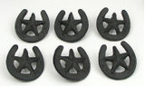 Cast Iron Star Horseshoe Drawer Pull Set / 6