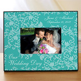 Personalized Wedding Day Picture Frame