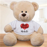 Personalized Love You More Sherman Bear