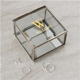 Personalized Last Initial Jewelry Box