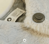 Faux Fur Vest (Ivory)