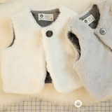 Faux Fur Vest (Ivory)