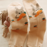 Bunny & Carrot Knee Socks