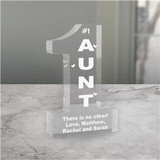 Personalized 1 Aunt Keepsake