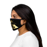 Danal Gobert Mixed-Fabric Face Mask