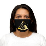 Danal Gobert Mixed-Fabric Face Mask