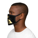 Danal Gobert Mixed-Fabric Face Mask