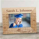 My Graduation Personalized Wooden Picture Frame