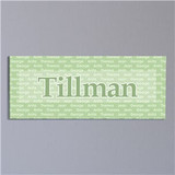 Family Name Wall Canvas