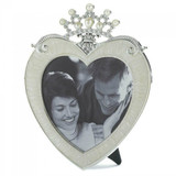 Princess Crown Heart Frame - 5x5