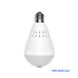 Videcam Wifi Panorama Camera Security Lamp Panoramic Bulb CCTV Video Wireless Ip Camera Surveillance Fisheye HD Camera
