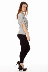 Light Heather Gray Tunic Top