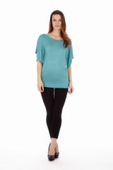 Sea Color Tunic Top