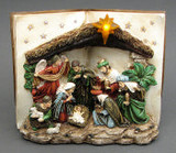 Nativity Scene Book LED