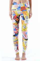 Junior Comic Print Leggings