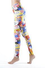 Junior Comic Print Leggings