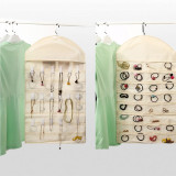 32 Pockets Hanging Organizer Jewelry Display Storage