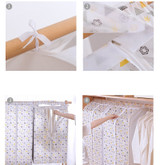 3D Zipper Dust Clothes Cover Storage Wardrobe Suit Bags