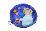 Portable Kids Toy Storage Bag and Play Mat Lego Toys Organizer