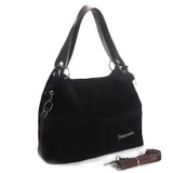 soft corduroy vintage tote bag