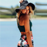 Push Up Swimwear Sexy Tankini Bather Swimming Suit