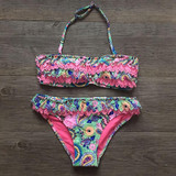 Swimsuit Bikini Brazilian Children Split SwimWear Bikini Set