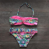 Swimsuit Bikini Brazilian Children Split SwimWear Bikini Set