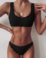 Sexy Bikini Various Solid Color Swimsuits Bikini Set