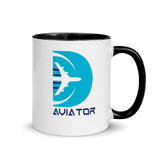 Funkypilot Aviator Colorful Rim Coffee Mug Funkypilot Aviator Colorful Rim Coffee Mug