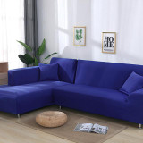 Sofa Cover Stretch 1PC Solid Color Elastic Corner Couch Cover
