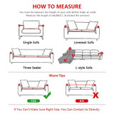 Sofa Cover Stretch 1PC Solid Color Elastic Corner Couch Cover
