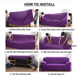 Stretch Sofa Cover Slipcovers Elastic Couch Case