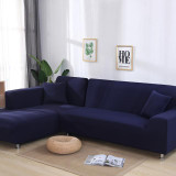 solid color corner sofa covers for living room elastic spandex slipcovers
