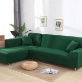 solid color corner sofa covers for living room elastic spandex slipcovers
