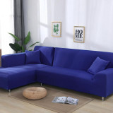 solid color corner sofa covers for living room elastic spandex slipcovers