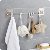 Kitchen Hanger Wardrobe Towel Rack Storage Shelf