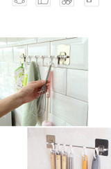Kitchen Hanger Wardrobe Towel Rack Storage Shelf