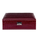Leather Jewelry Box Organizer Storage Box
