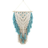 Hand Knotted Art Handmade Cotton Bohemian Wall Hanging Tapestry
