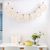Macrame Boho Decor  Fringed Woven Tapestry Wall Hanging