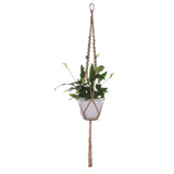 1pc Large-sized  Plant Hanger Basket  Handmade Rope Pots Holder