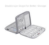 Digital Storage Bag USB Data Cable Organizer Earphone Wire Bag