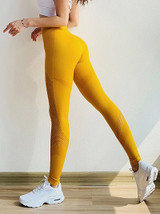 Women Seamless Tummy Control Stretch Leggings Pants