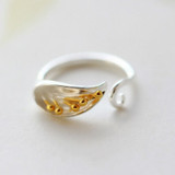 Fresh Morning Glory Flower Ring